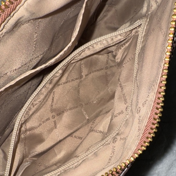 Michael Kors Tan and Brown Crossbody Bag - Picture 8 of 12